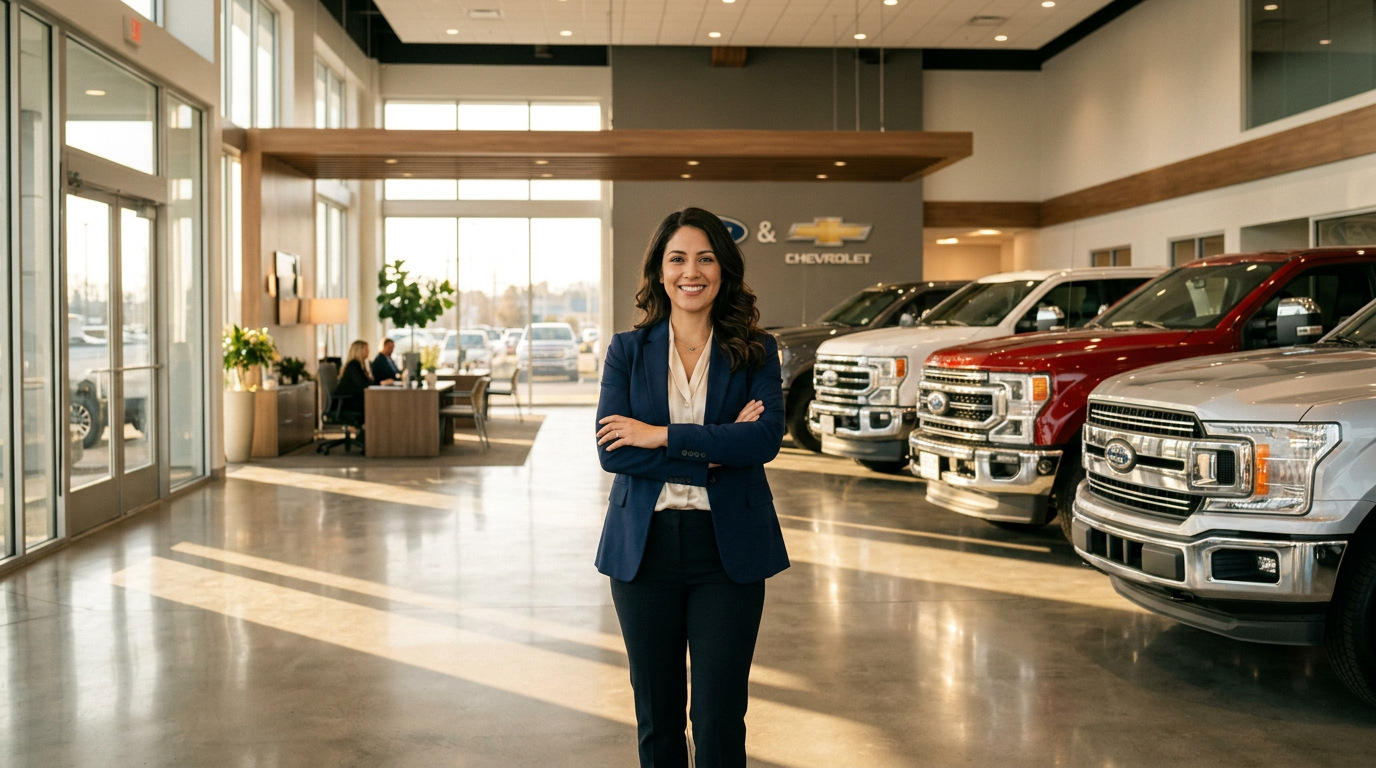 automotive digital marketing dealership showroom