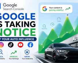 Google is taking notice of your auto influence